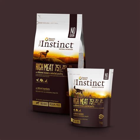 True Instinct Pet Food Dieline Design Branding And Packaging Inspiration
