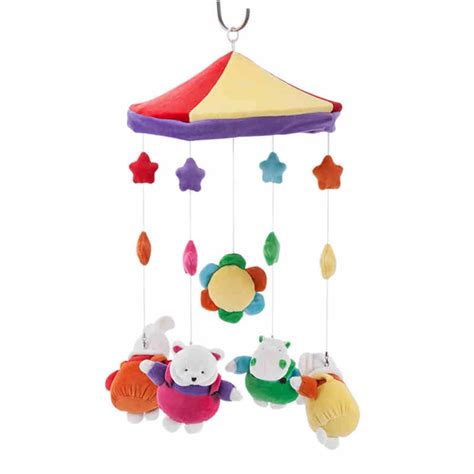 Baby Toys Educational Plastic Bed Wind Bell 0 12 Months Plush Stuffed