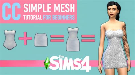 How To Make Clothes In The Sims 4 Merging Meshes Easy And Simple