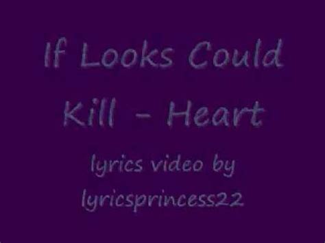 If Looks Could Kill Karaoke - YouTube