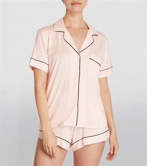 Eberjey Pink Gisele Pyjama Set Harrods Uk