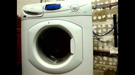 hotpoint ultima wf860 washing machine fast wash 60 inter spin 600rpm with broken bearings youtube