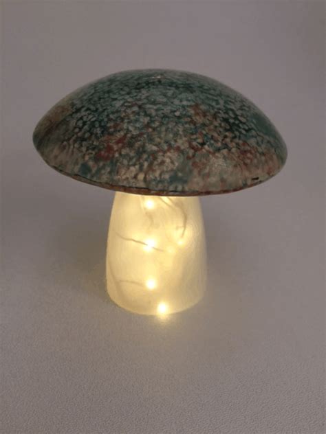 Fused Glass Mushroom Lights Elegant Fused Glass By Karen