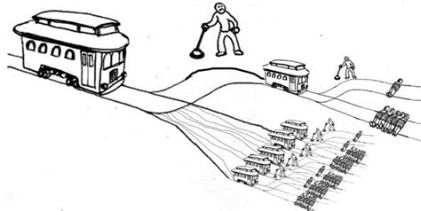 A Runaway Trolley Is About To Create Trolley Problems Do You Pull The Lever And Divert It So