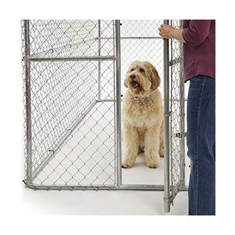 Midwest Homes For Pets Xx Large Chain Link Outdoor Dog Kennel 10l X