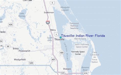 Titusville Indian River Florida Tide Station Location Guide