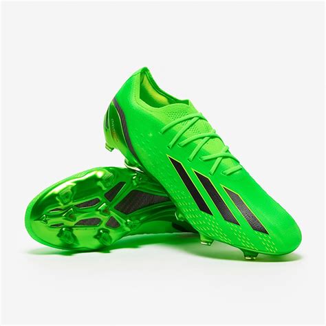 Adidas X Speedportal FG Solar Green Core Black Solar Yellow Mens Boots
