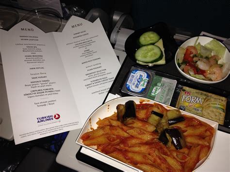 Turkish Airlines Inflight Food Istanbul Kuala Lumpur Havayolu 101
