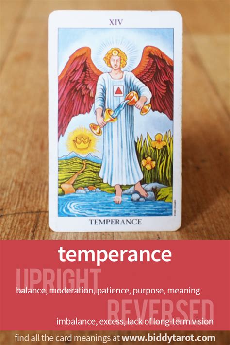 Meaning in past, present and future positions. Temperance Tarot Card Meanings | Biddy Tarot | Tarot card meanings, Biddy tarot, Biddy tarot cards