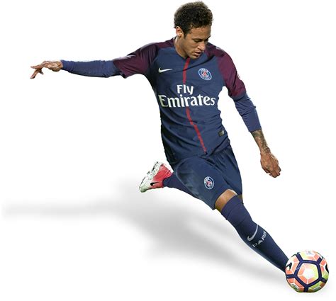 Neymar transparent background png clipart. Neymar football render - 39603 - FootyRenders