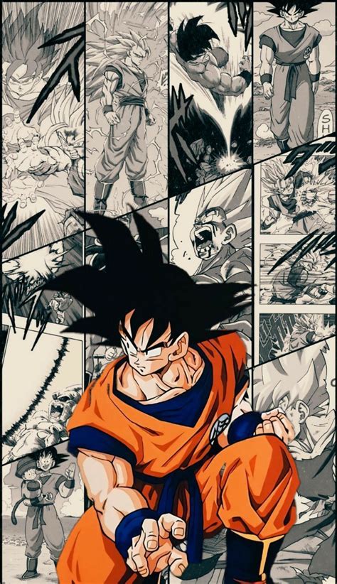 Goku Manga Wallpapers Wallpaper Cave