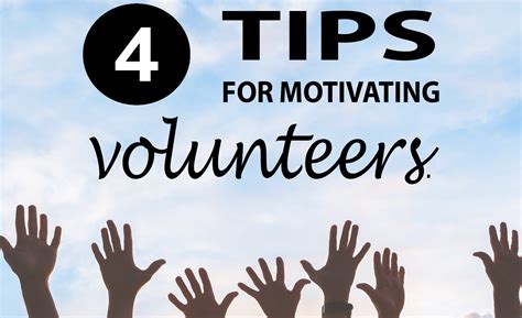 Keep Volunteers Motivated Raising Help