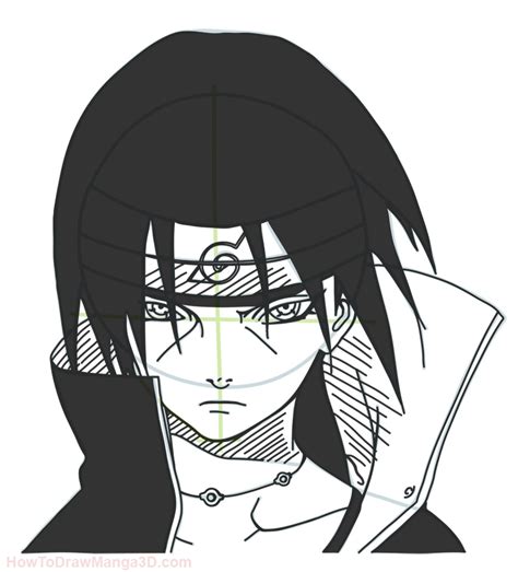 How To Draw Itachi From Naruto