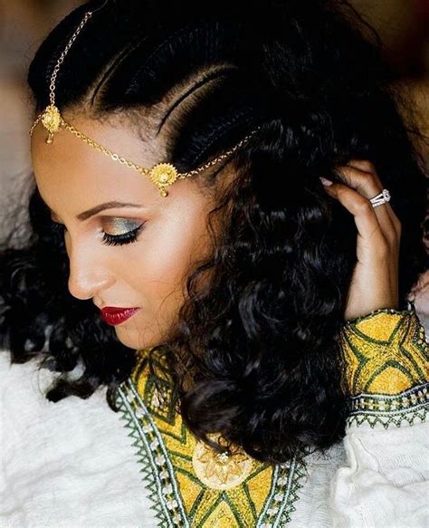 Ethiopianfashion Ethiopianfashion Ethiopian Hair Beauty Natural Hair Bun Styles