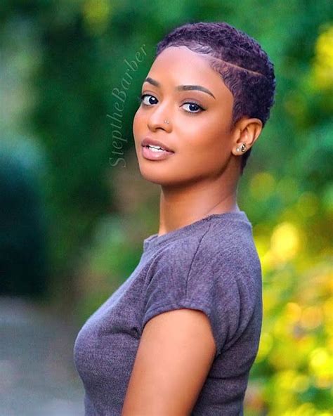 2019 Gorgeous Short Haircut For Black Women Natural Hair Styles