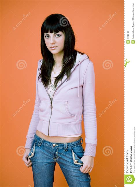 Casual Teen Girl Stock Photo Image Of Cool Cute Natural 1852248