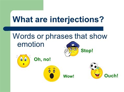 Interjections In English English Learn Site