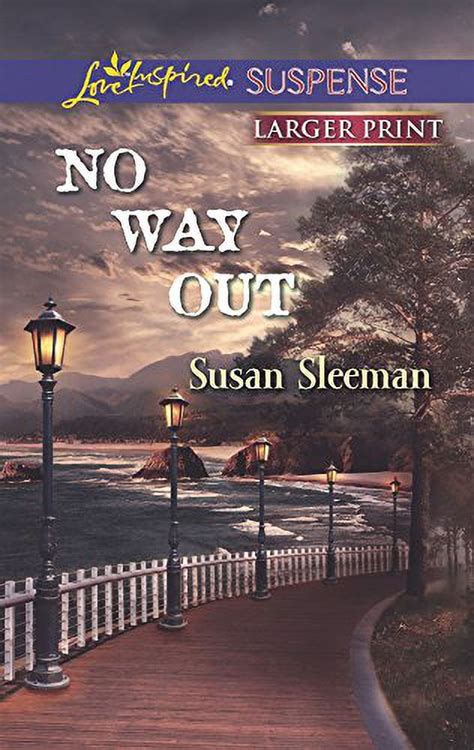 Pre Owned No Way Out Love Inspired Large Print Suspense Paperback