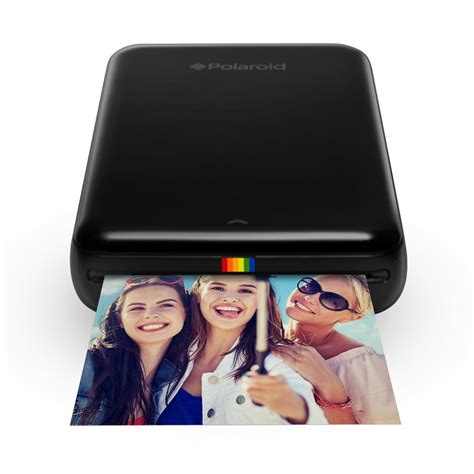 Polaroid Zip Mobile Instant Photo Printer Black Polmp01b Walmart