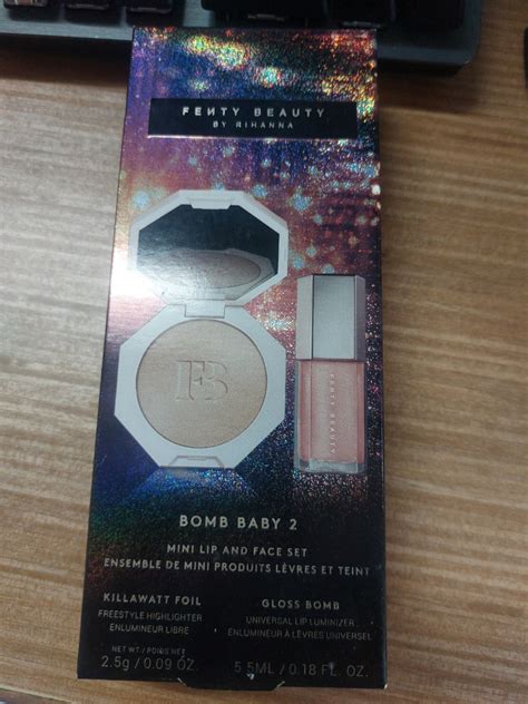 Fenty Beauty Mini Lip And Face Set Bomb Baby 2 Beauty And Personal Care