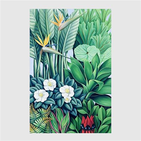 Botanicals Art Print Wall Art Tropical Plants Canvas Prints