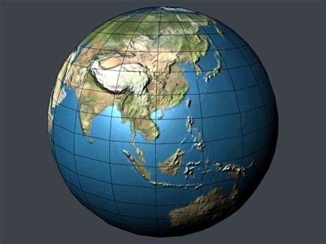 Political Map Of The Earth 3d Model Cgtrader