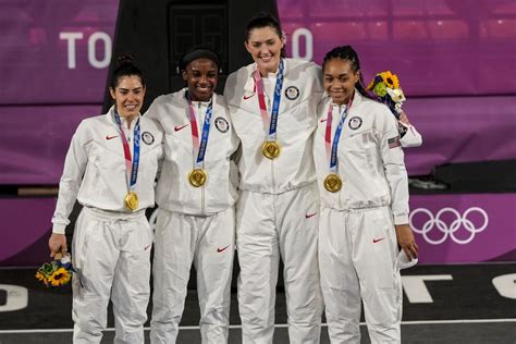 Us Wins Gold In 3x3 Womens Basketball The Boston Globe