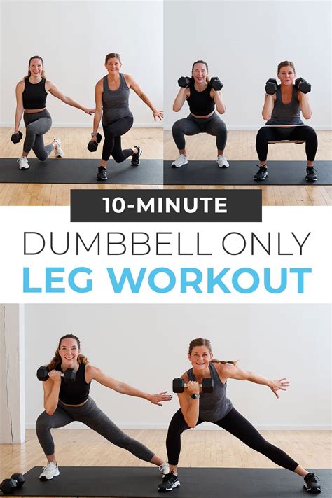 Minute Leg Workout At Home Video Nourish Move Love