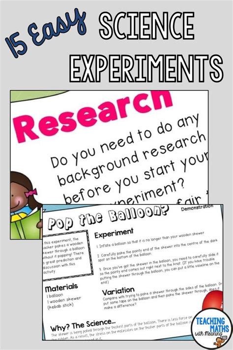 Easy Science Experiments 15 Fun Activities Including The Scientific