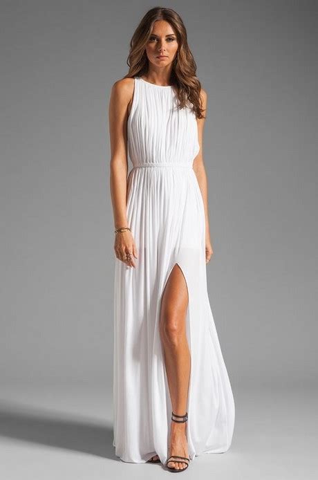 Casual Long White Dresses