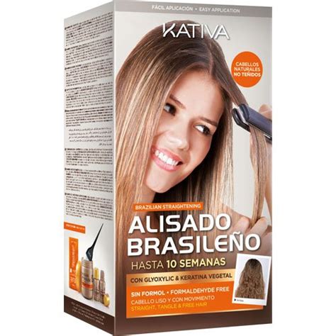 Kit Alisado Brasileño Kativa Keratina Y Argán 145ml Brasilybelleza