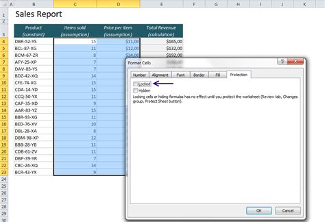 How To Protect Cells In Your Excel Report In Easy Steps Excel Is Easy