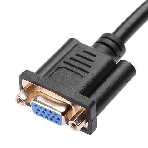 dvi 24 5 male to vga female m f adapter cable video monitor converter wire buy at a low prices