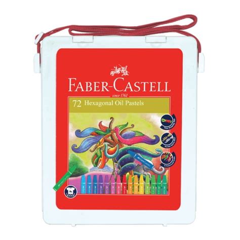 Jual Faber Castell Hexagonal Oil Pastel Set 72 Crayon Mewarnai Shopee