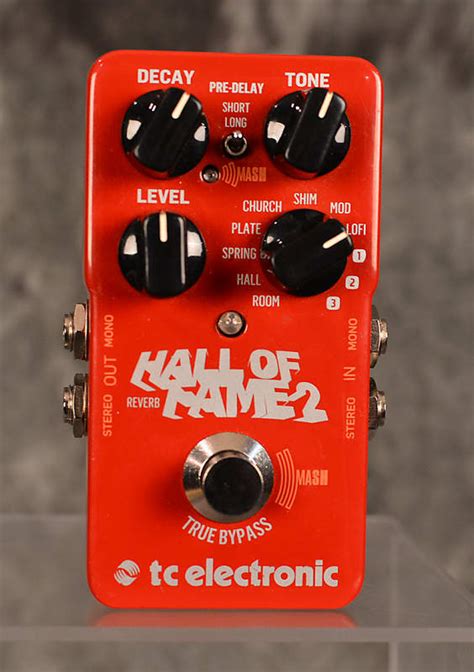 Tc Electronic Hall Of Fame 2 Reverb Pedal W Fast Same Day Reverb