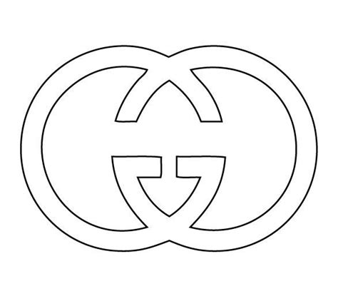 Gucci Logo Coloring Coloring Pages Coloring Pages Kleurplaten