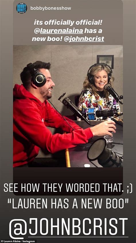 Lauren Alaina Reveals Shes Dating Comedian John Crist Four Months After Ending Engagement