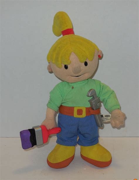 2001 Playskool Bob The Builder Talking Wendy 14 Stuffed Animal Plush