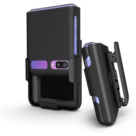 Galaxy Z Flip Case With Clip Beltron Snap On Protective Cover With