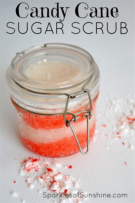 Candy Cane Sugar Scrub Recipe That Will Make You Relax Sparkles Of