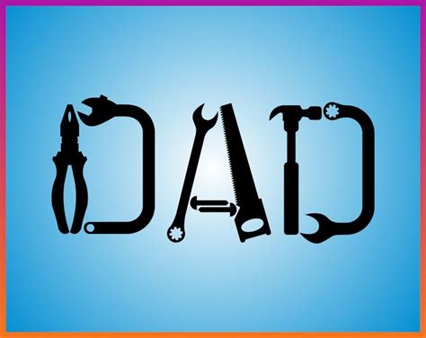 Dad Building Tool Svg Fathers Day Quote Svg Cricut Iron On Transfer
