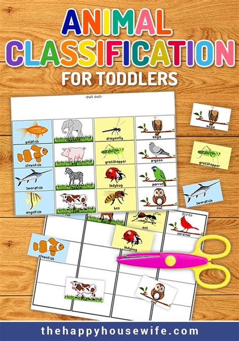 Animal Classification Printable The Happy Housewife™ Home Schooling