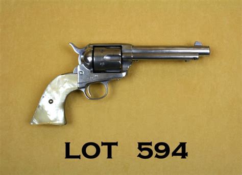 Colt Single Action Army Revolver 45 Caliber 5 12 Barrel Old