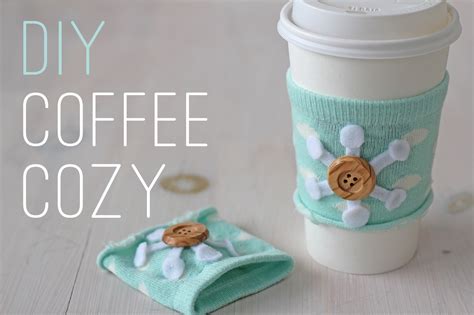 An Easy Peasy No Sew Craft To Keep Your Coffee Cozy