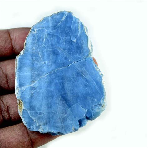 Low Price Blue Opal Raw Gemstone Genuine Blue Opal Slab Rough Etsy