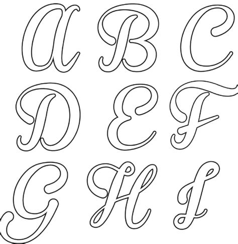 Moldes de letras para imprimir y recortar, letras grandes para imprimir y recortar, encontrarás las letras en tamaño grande y pequeño, números, podrás imprimir letra a letra cada una en un folio. Moldes De Letras Cursivas Mayusculas Y Minusculas Para ...