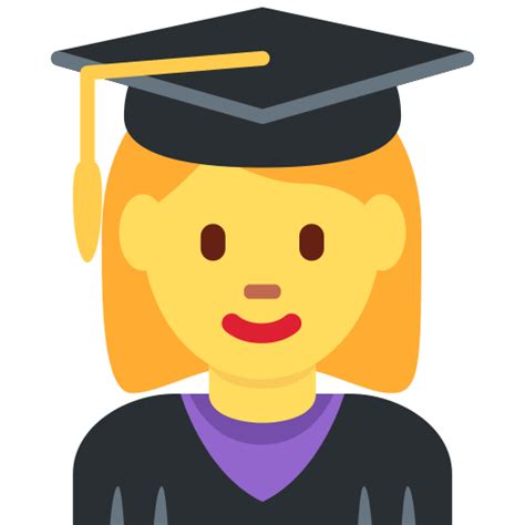 👩‍🎓 Studentin Emoji