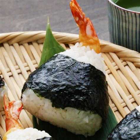 Deep Fried Shrimp Onigiri Recipe By Tasty Recipe Food Onigiri