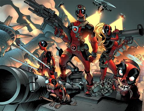 Deadpool Corps Wallpapers Top Free Deadpool Corps Backgrounds