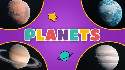 Planets Solar System Kids Vocabulary Exploring Space Youtube